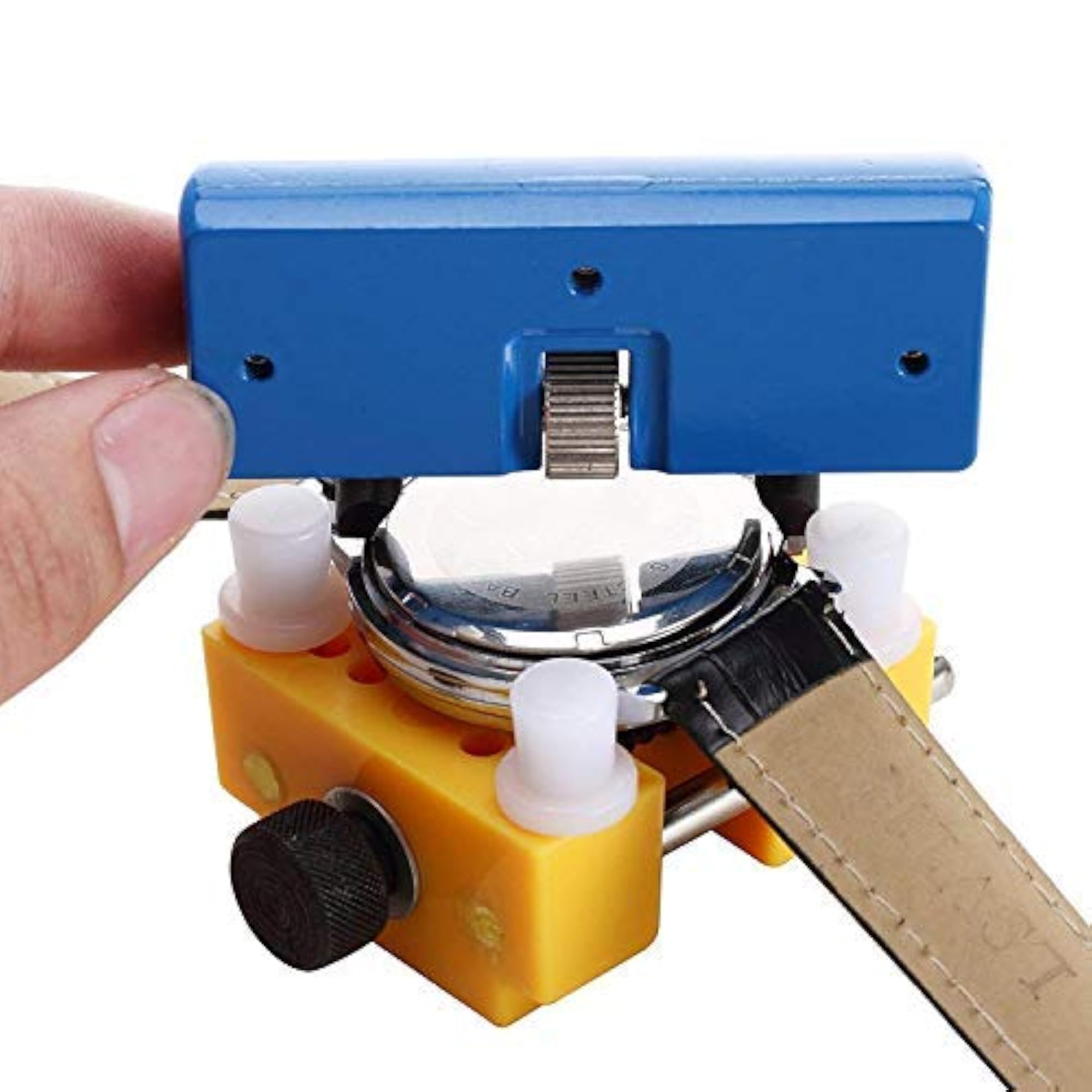 Watch Adjustable Opener Back Case Tool, Black